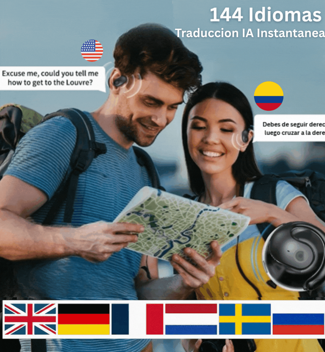 Audiculares 2 en 1 DreamTranslate®